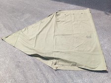 WW2 US ARMY DEMIE TENTE REGLEMENTAIRE (tent shelter half ) GI 1945 ETAT NEUF