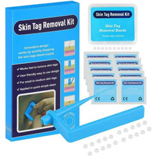 2-IN-1 Auto Skin Tag Removal Tool Kit Painless Skin Label Mole Acne Wart Removal
