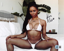 Hot Sexy Kira Noir Signed 8x10 Photo Adult Star Authentic Autograph Beckett