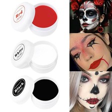 1x Face Paint  Body Make Up 3-Colors Stage Fancy Dress Christmas Halloween Sale
