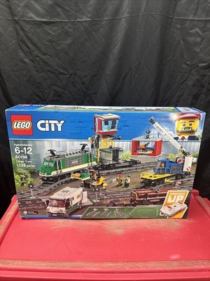 りんご TS-600 RJX-601 2台セット Lego City Cargo Train (60198) Remote Control Train Building Kit