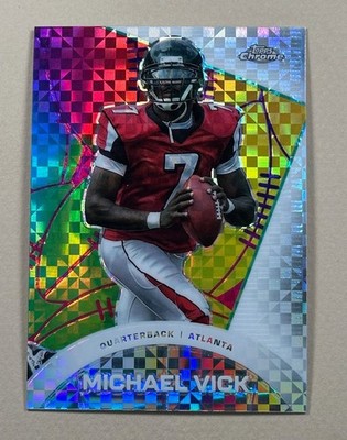 Michael Vick - 2024 Topps Composite Chrome All-Etch # CAE-1  X-Fractor Falcons