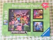Ravensburger Minecraft 3-Pack Jigsaw Puzzles ...