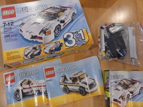 LEGO Bundle: 3 in 1 Creator sets: 31008 31020 31006 + 8 minis + Racers 9094 9095