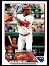 2023 Topps Jordan Walker #344 St. Louis Cardinals 1Y