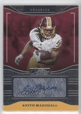 2016 Panini Donruss Signature Series Rookie Keith Marshall #257 Auto 0pm