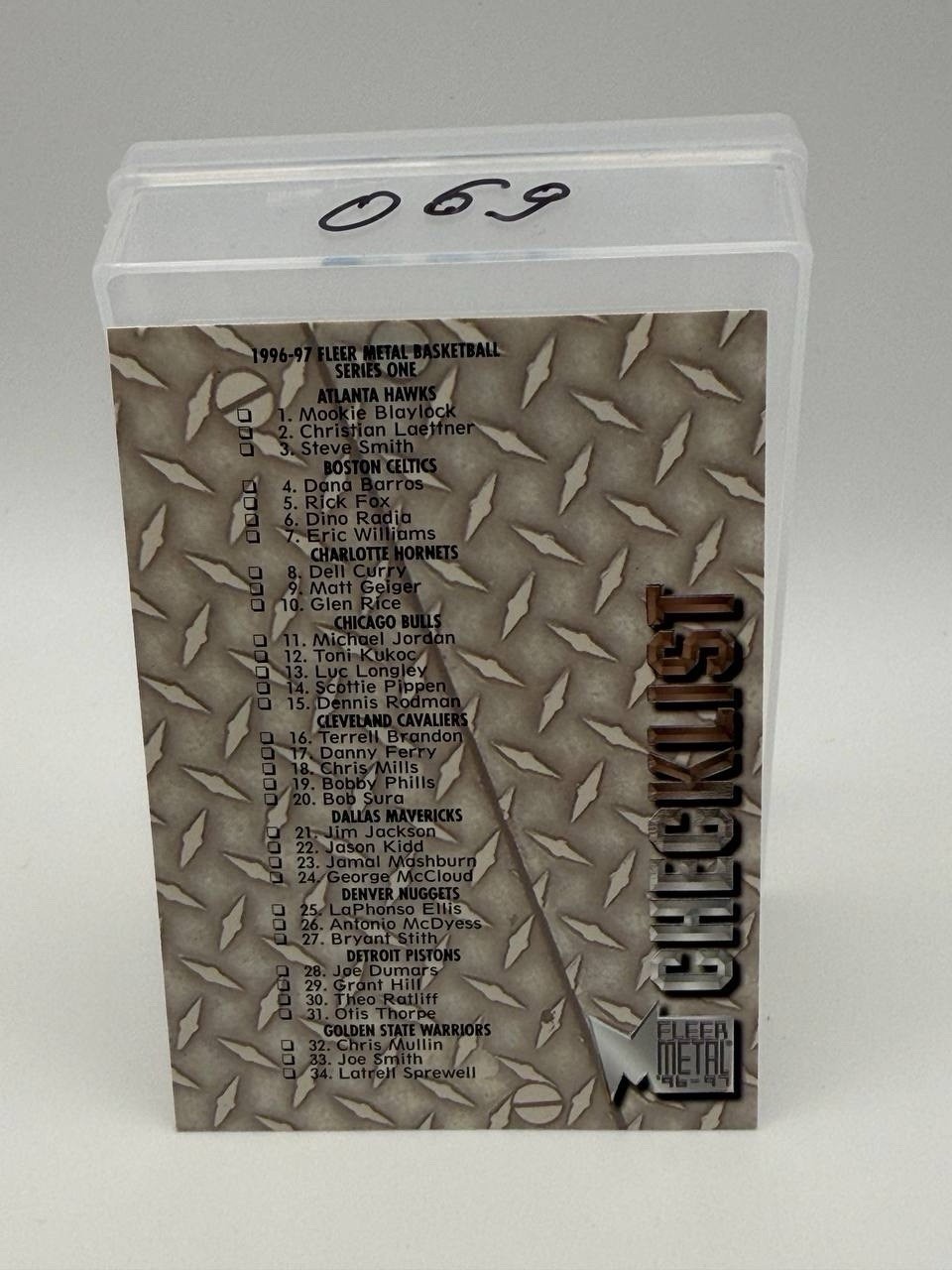1996-97 Fleer Metal - Checklist #149
