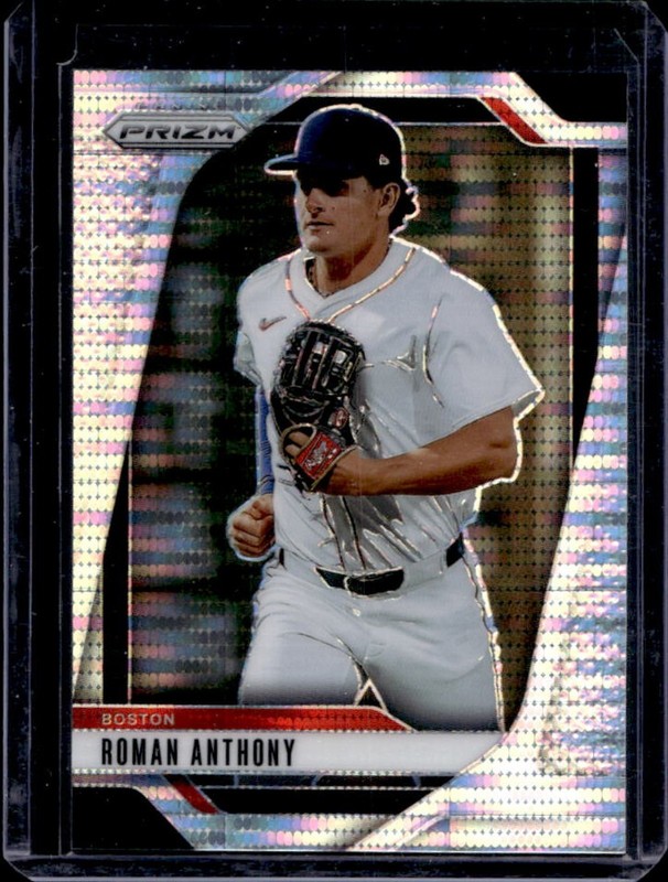 2025 Panini Prizm Roman Anthony Prizm Pulsar #/499 Red Sox