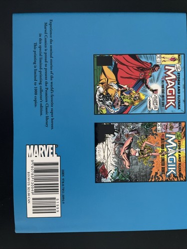 X-Men Magik Storm And Illyana HC (Marvel) Estreno Tapa Dura Primera Impresión - Imagen 6 de 6