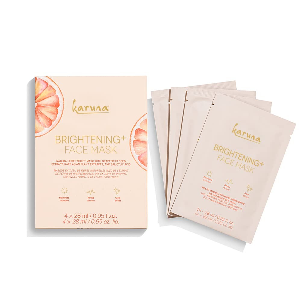 Brightening Sheet Masks for Radiant Hydrated Skin Care Essentials-image