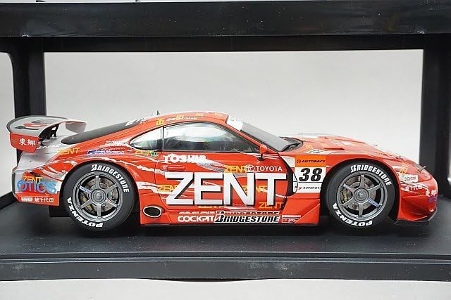 オートアート1/18 2005 スープラ スーパー GT ゼントセルモ #38 Autoart 1/18 Scale Miniature Car Supra Super Gt 2005#38 Zent