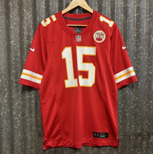 Kansas City Chiefs Patrick Mahomes 15 Red Men  s On Field Jersey Size S-3XL NWT