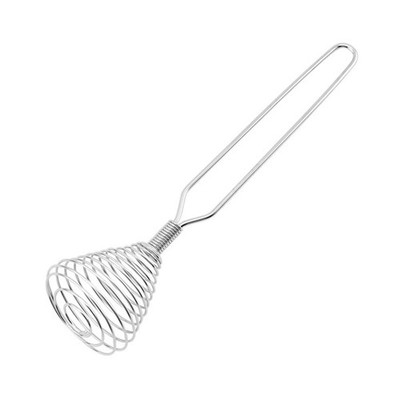8'' French Spring Coil Whisk - Wire Whip Cream Egg Beater Gravy Mixer