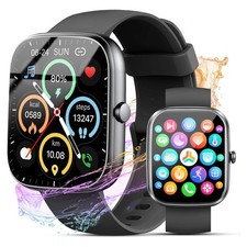 for Men , 1.91"with Answer/Make , Fitness Tracker with 100 Sport Modes, Watc...