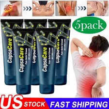 5x CapsaCare Neuropathy Massage Cream   Soothing Nerve Pain Relief 100g