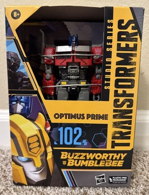 NEW AND SEALED Transformers Buzzworthy Bumblebee Studio Series 102 Optimus Prime