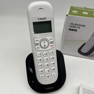 VTech CS1500 DECT Telefon doppelte Ladung laut Freisprechen Retourenware