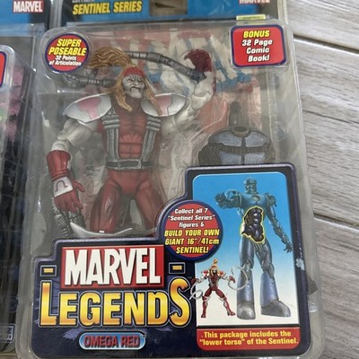 Lot Of 4 Toy Biz Marvel Legends Sentinel Series Wave BAF NEW