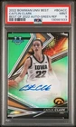 2022 BOWMAN UNIVERSITY BEST OF 2022 AUTO GREEN REFRACTOR CAITLIN CLARK /99 PSA 9