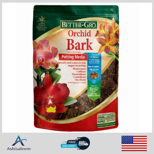 Better-Gro Orchid Bark 4 Qt Organic Potting Mix