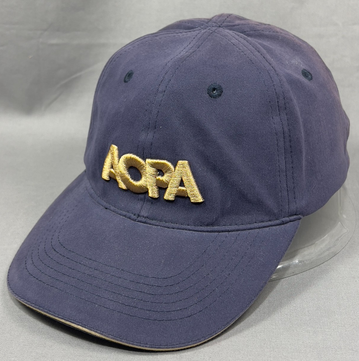 AOPA Strapback Cap Hat Blue Baseball Aircraft Own… - image 1