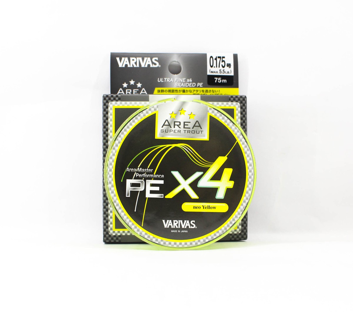 Canne à pêche VARIVAS Super Trout Area PEX4 Neo Jaune 75 m #0.2