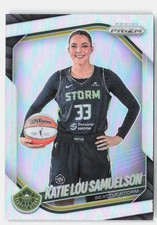 2025 Panini Prizm WNBA #82 Katie Lou Samuelson Silver Prizms