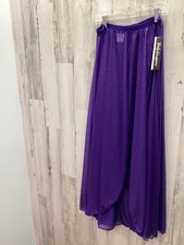 New Body Wrappers Size M-L Purple Sparkle Skirt
