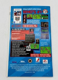 MANUAL ONLY NHL 94 for Sega CD System w/ REG CARD SHIPS FREE NO TRACKING