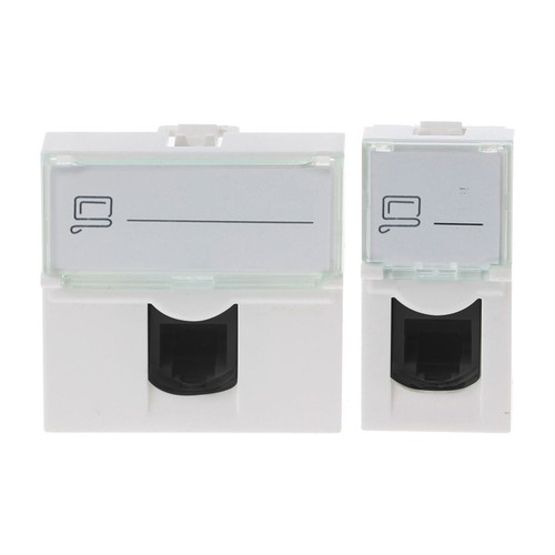 CAT6 Module Information Socket RJ45 Connector Keystone Jack Wall Plate - Afbeelding 2 van 10