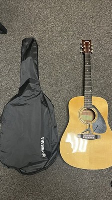 Yamaha FD01S Dreadnought 6-String Acoustic Guitar Natural w/ Gig Bag
