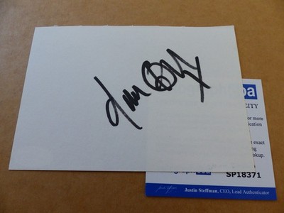 BLUR GORILLAZ Damon Albarn signed Autograph Autographed 4x6 Index Card  ACOA COA