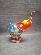 Trump Keep America Great Elephant Limited Collectible Figurine. Maga Patriotic
