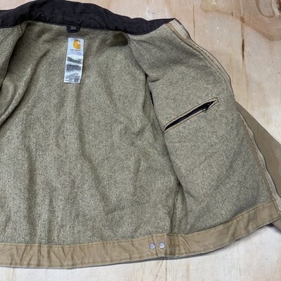 Vintage Carhartt Sherpa-Lined Detroit Jacket “Camel” WJ097 CML