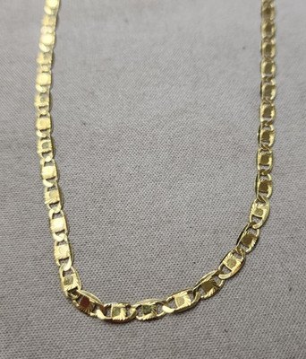 Stauer 14K Gold Plated Revitalize Valentino Chain 24'' Sterling Silver