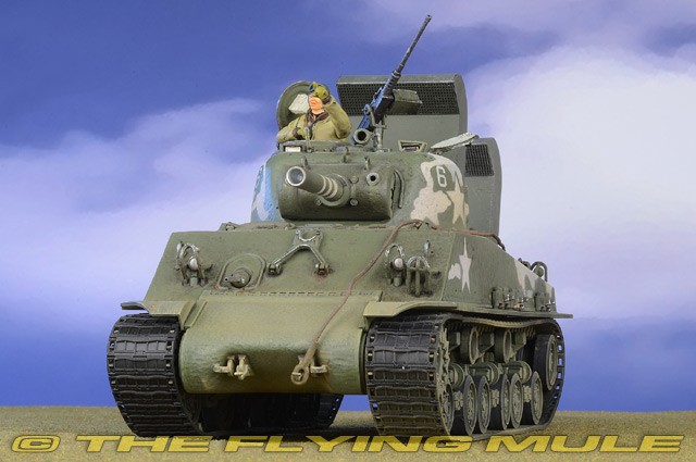 【Sherman】 Forces of Valor 1:32 M4(105) HVSS Sherman US Army 711th Tank