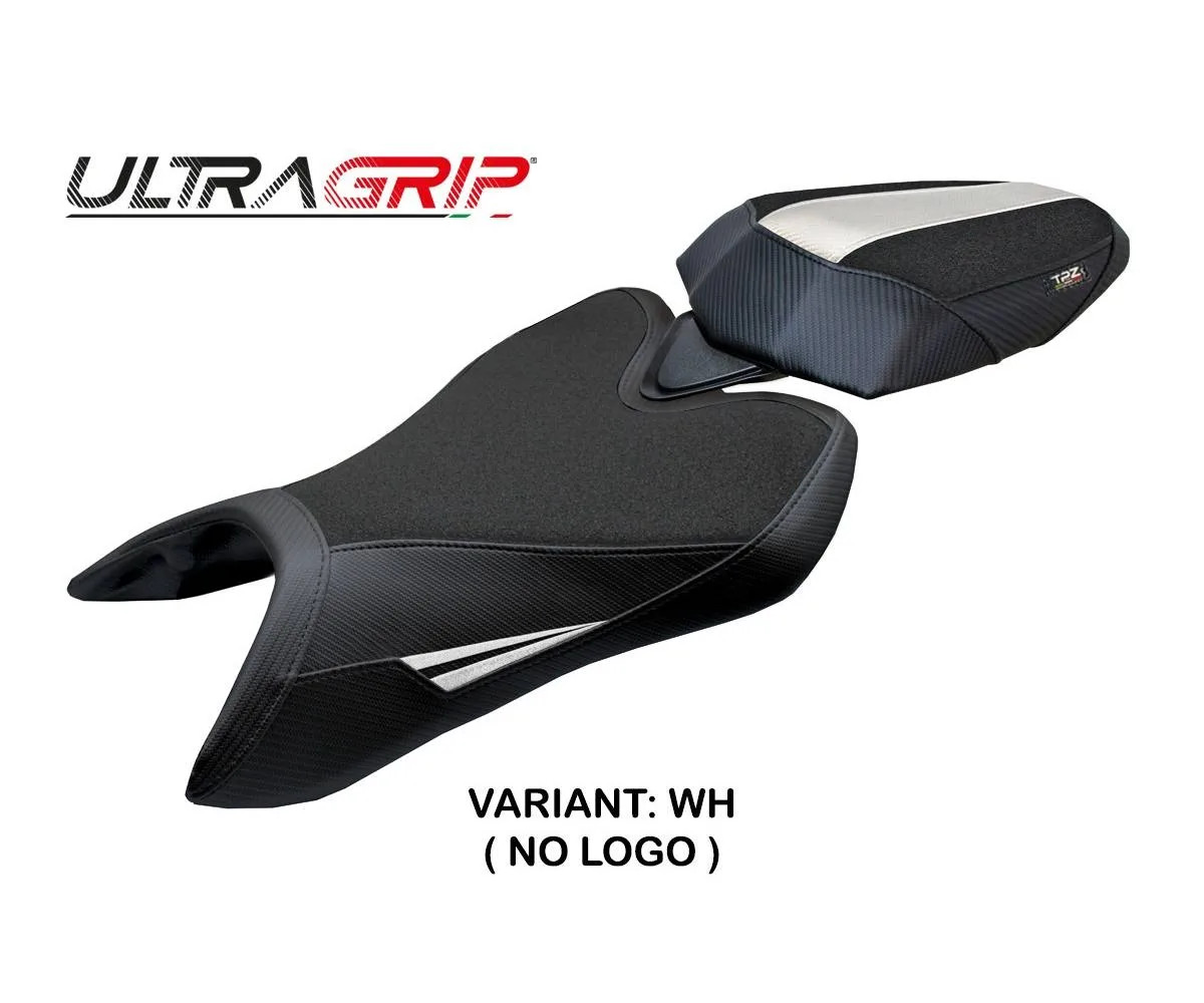 Seat cover Vignesh Ultragrip White WH Tpz compatible APRILIA TUONO 457 2025 2026