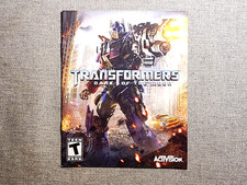 Transformers Dark of the Moon Instruction Manual Only - PS3 PlayStation 3
