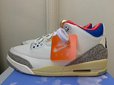 Taglia 11 Air Jordan 3 Seoul 2.0 IB1482-100 bianco cemento nero 4 gatti OG SB BRED