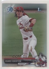 2017 Bowman Draft Chrome Refractor Kramer Robertson #BDC-161 0h28