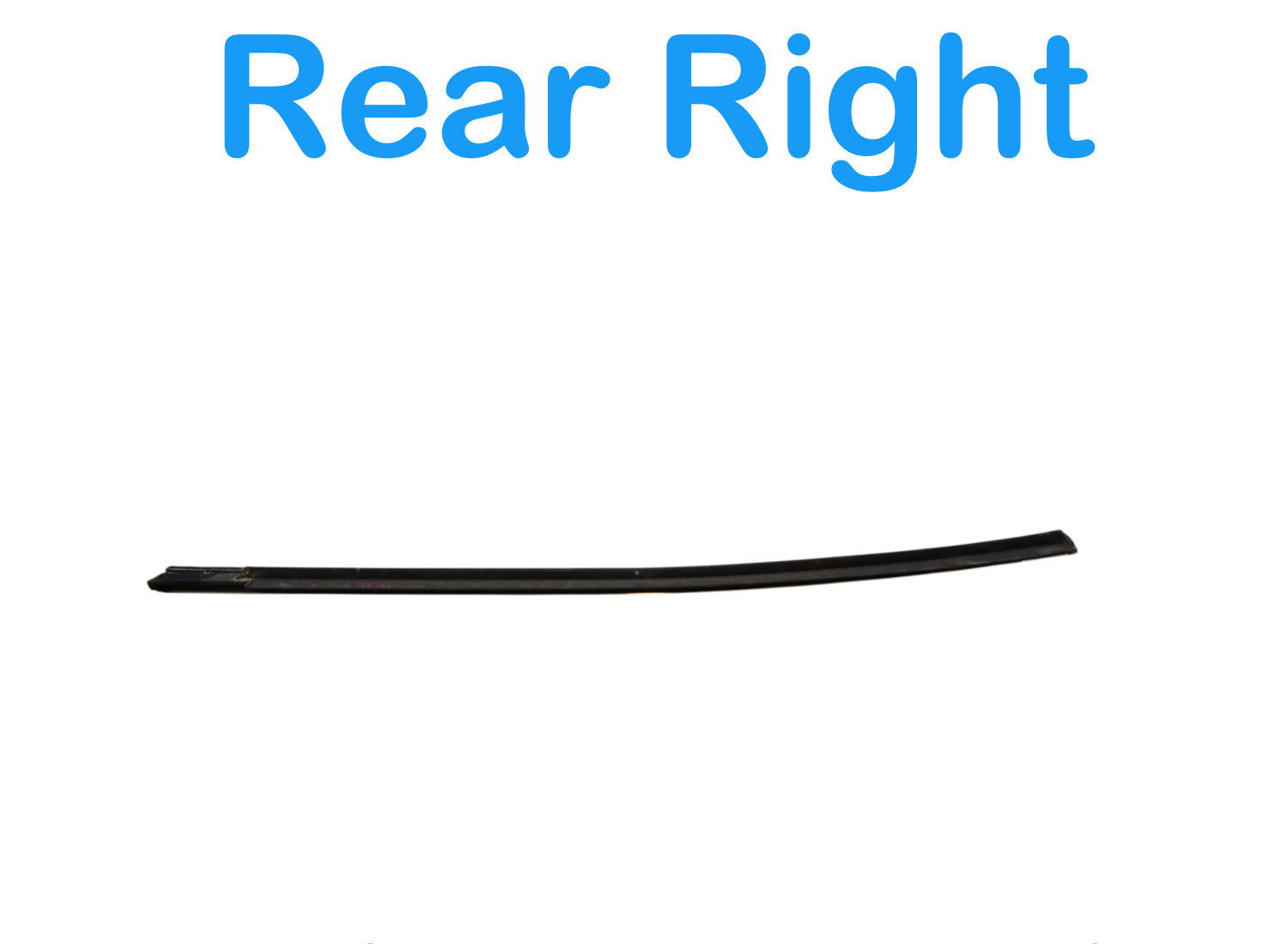 Maserati Ghibli 2014-2022 Rear Right Inner Window glass seal