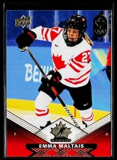 2025-26 UD Emma Maltais Base #95 - Team Canada