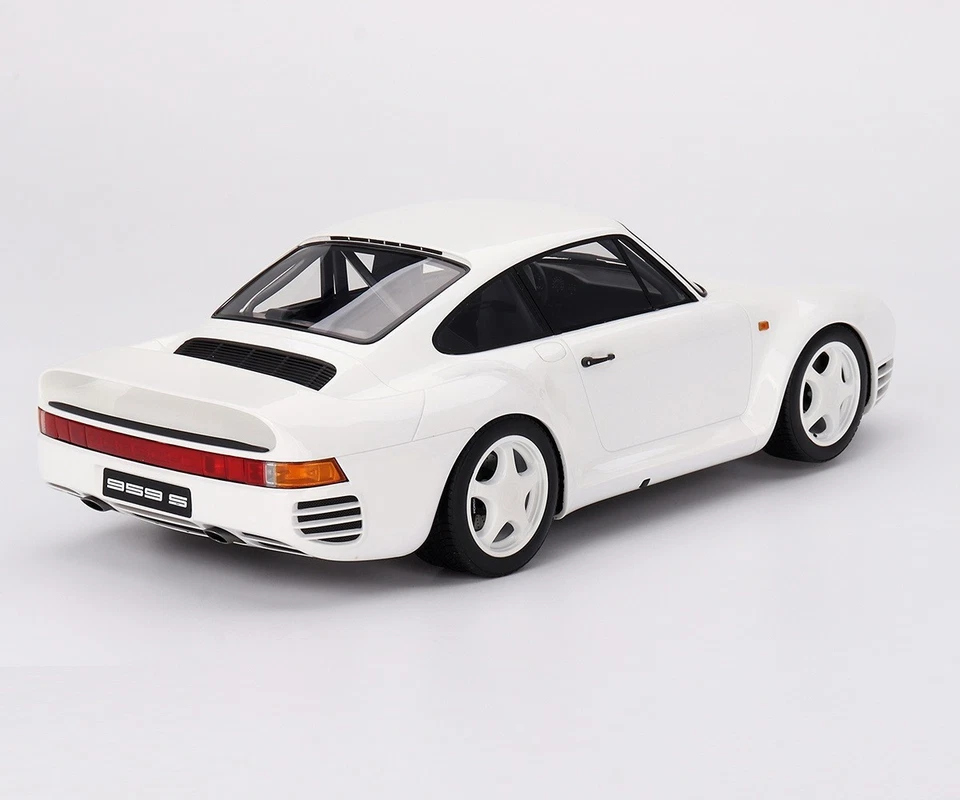 Porsche 959 Sport 1/12 1983 Bianco Gran Premio - TrueScale Miniatures 120013 - Immagine 2 di 4