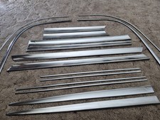 1958 Lincoln Premiere 14 Piece Door Fender Trim Molding Full Set