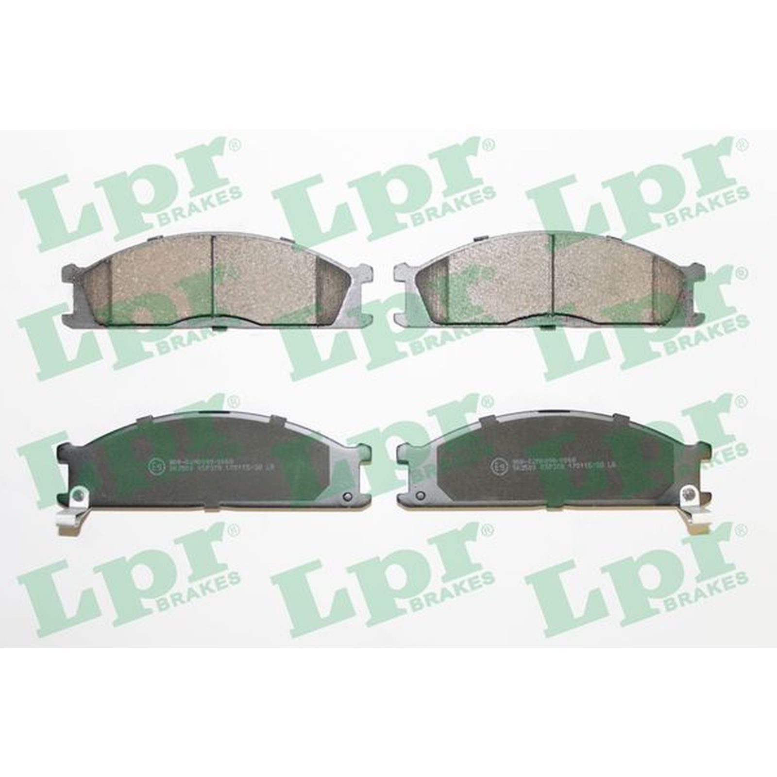1x ORIGINAL® Lpr Bremsbelagsatz, Scheibenbremse Vorne für Ford MAVERICK Nissan