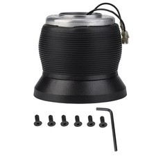 Tihebeyan Steering Wheel Adapter, Car 21mm Steering Wheel Hub Adapter Kit for...