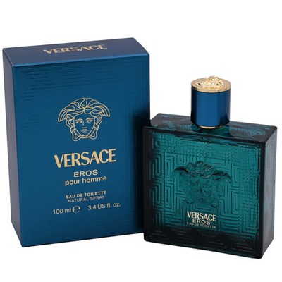 Versace Eros by Gianni Versace Cologne for Men EDT 3.3 / 3.4 oz New In Box