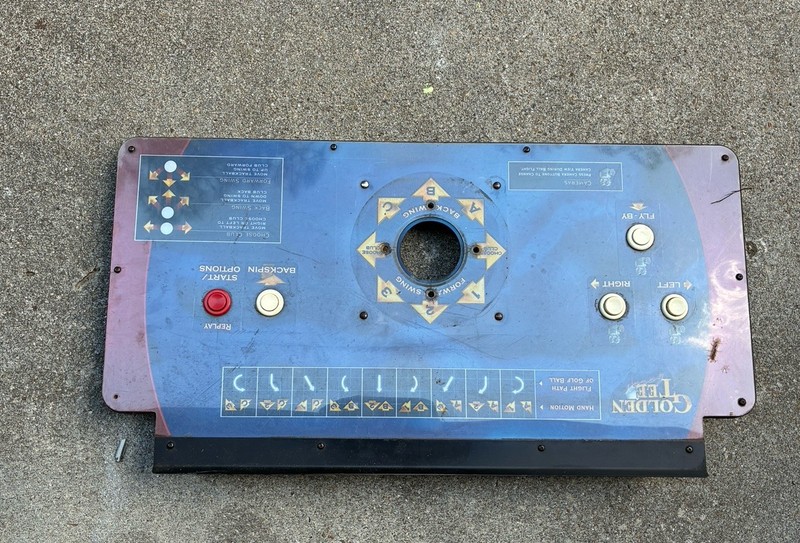 Golden Tee Golf Control Panel - Used Arcade