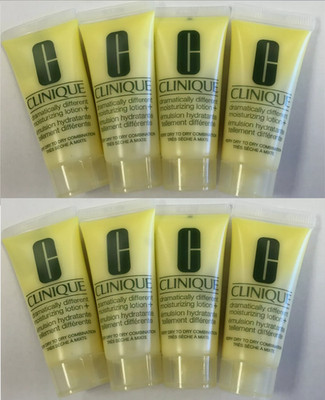Lot 8 Clinique Dramatically Different Moisturizing Lotion 0.5oz/15ml = 4 Oz NWOB