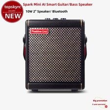 Spark Mini AI Smart Guitar/Bass Speaker 10W 2" Speaker Bluetooth Guitar Amp